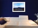 "Goals" By Trendy Decor4U, Printed Wall Art, Ready To Hang Framed Poster, White Frame