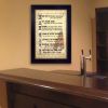 "Man Up" by Millwork Engineering Framed Print, Black Frame