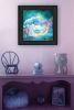 "Woodland Cove Mermaid" by Bluebird Barn Print, Black Frame
