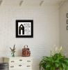 "A House" by Cindy Jacobs Framed Print, Black Frame