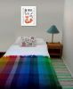 "Be Brave Little One" By Susan Boyer, Printed Wall Art, White Frame