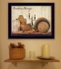 "Farmhouse Blessings" By Susan Boyer, Printed Wall Art, Ready To Hang Framed Poster, Black Frame