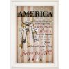 "The Keys to Freedom" by Robin-Lee Vieira Print, White Frame