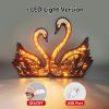 Exquisite 1pc Swan Wooden Night Light A Symbol Of Love