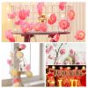 40 LEDs Rose Flower String Lights 10ft Battery Operated