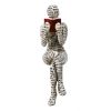 Scandinavian Style Statue Of Woman Reading; Thinker; Abstract Sculpture